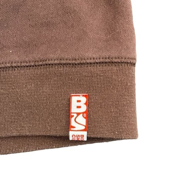 Bonfire Snowboarding Company Full Zip Brown Hoodie Women's S Exposed Zipper - Picture 5 of 11